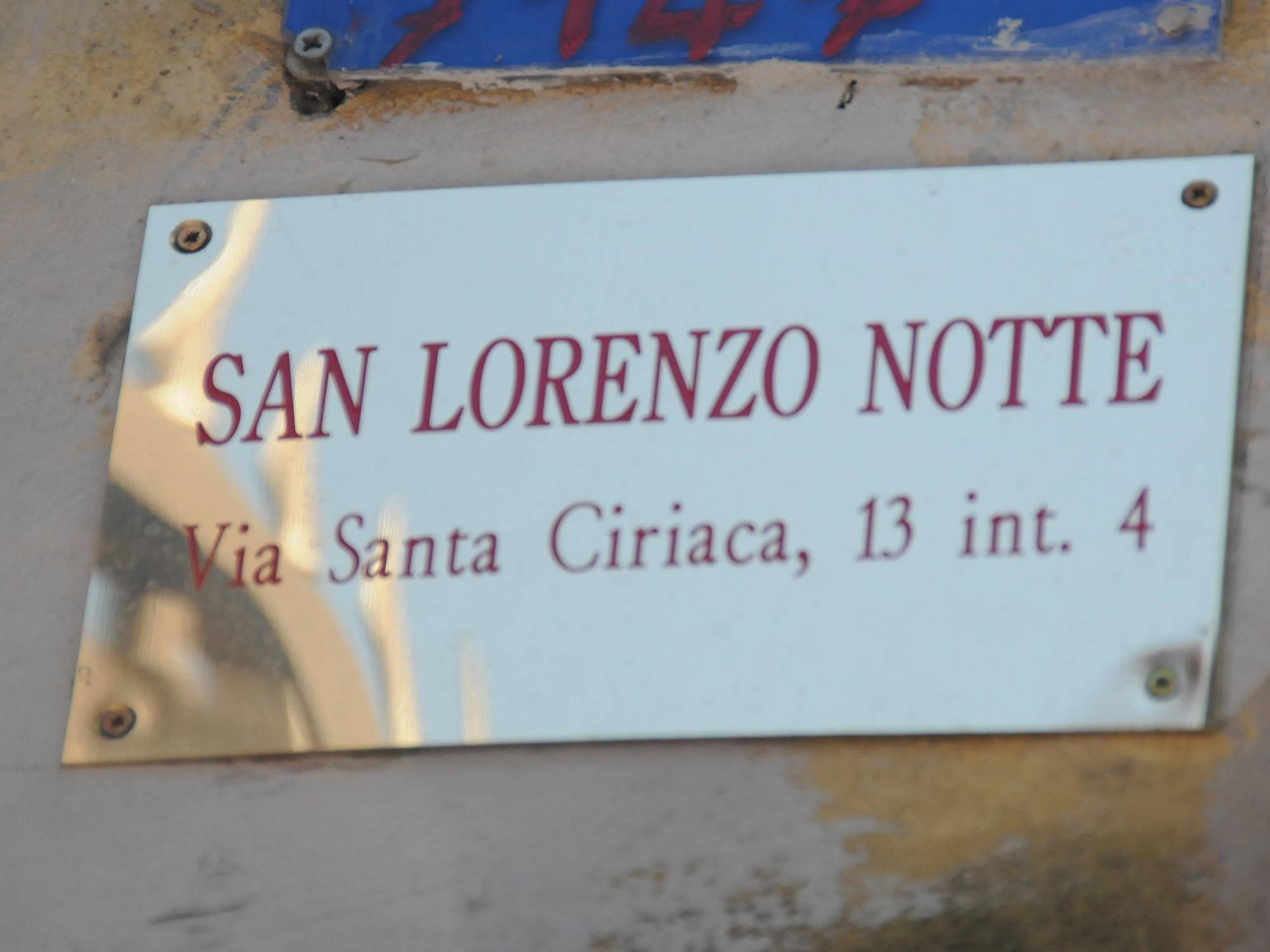 San Lorenzo Notte Roma Exterior foto